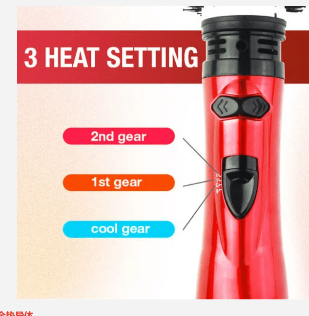 3-in-1 Rotierender Heißluft-Hairstyler und Föhn