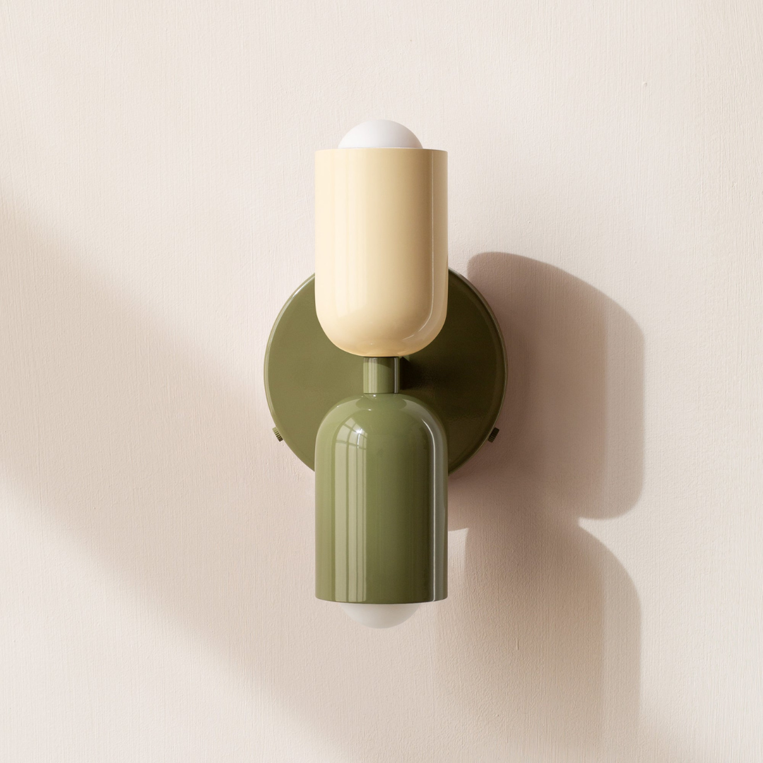 Moderne Minimalistische Zylinder Wandlampe LED 2-Licht