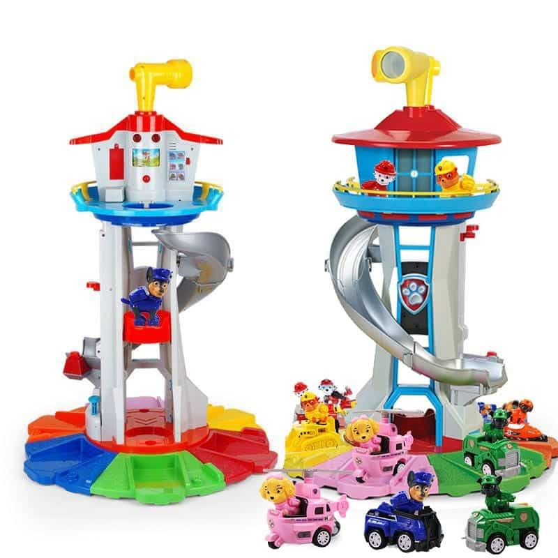 Abenteuer-Spielset mit Türmen, Fahrzeugen & Figuren