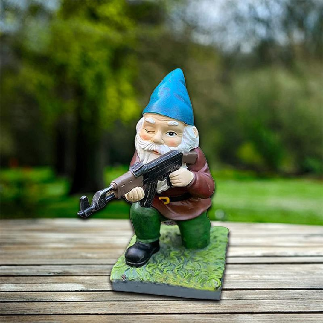 Drelix - Militärischer Gartenzwerg
