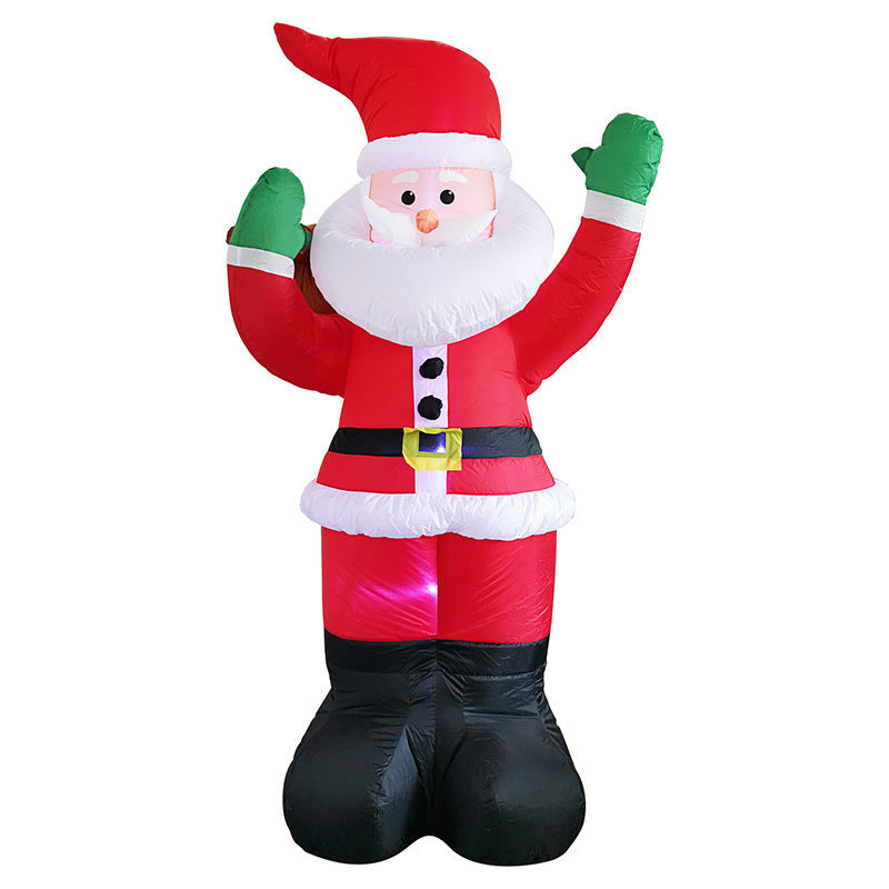 Weihnachtsornament Dekoration – Schneemann oder Weihnachtsbaum mit Beleuchtung