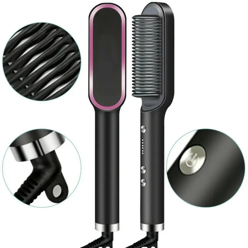 SilkStraight Kamm | Multifunktionales Glätteisen