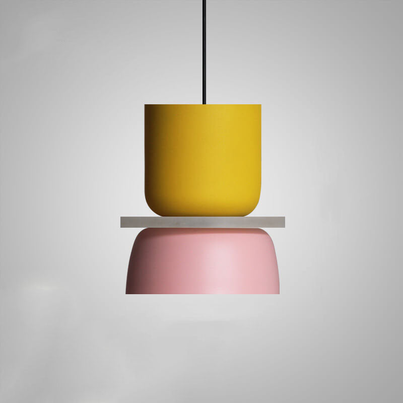 Frendorf | Macaron LED Pendelleuchte | Skandinavisches Farbdesign