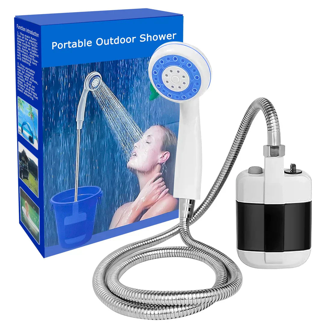 AquaLux Luxe Tragbare Dusche | Premium-Dusch-Erlebnis überall