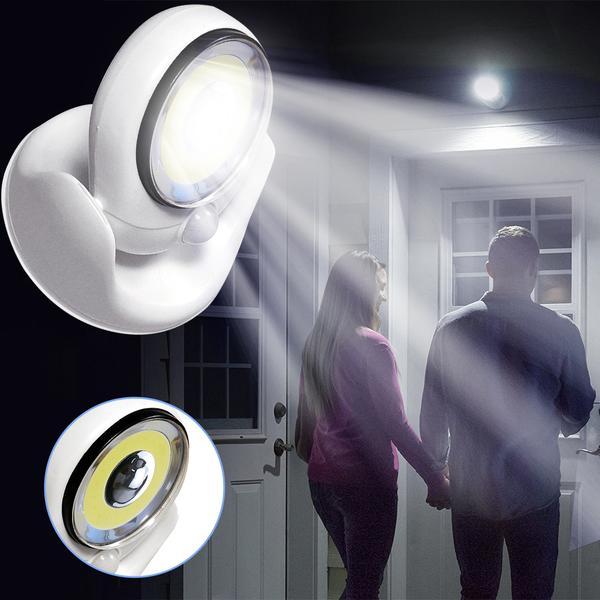 LED Lampe mit Bewegungsmelder – Ultra Hell und Energiesparend
