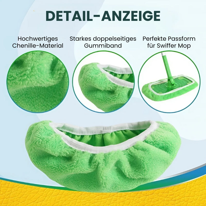 SwiftWash Mop Ersatzteile | Wiederverwendbare Mikrofasermop