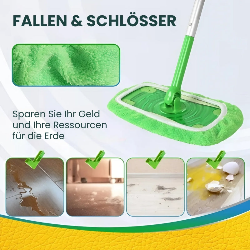 SwiftWash Mop Ersatzteile | Wiederverwendbare Mikrofasermop