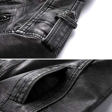 Bram Luxe Leder Herrenjacke – Zeitlos bequeme Lederjacke