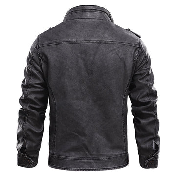 Bram Luxe Leder Herrenjacke – Zeitlos bequeme Lederjacke