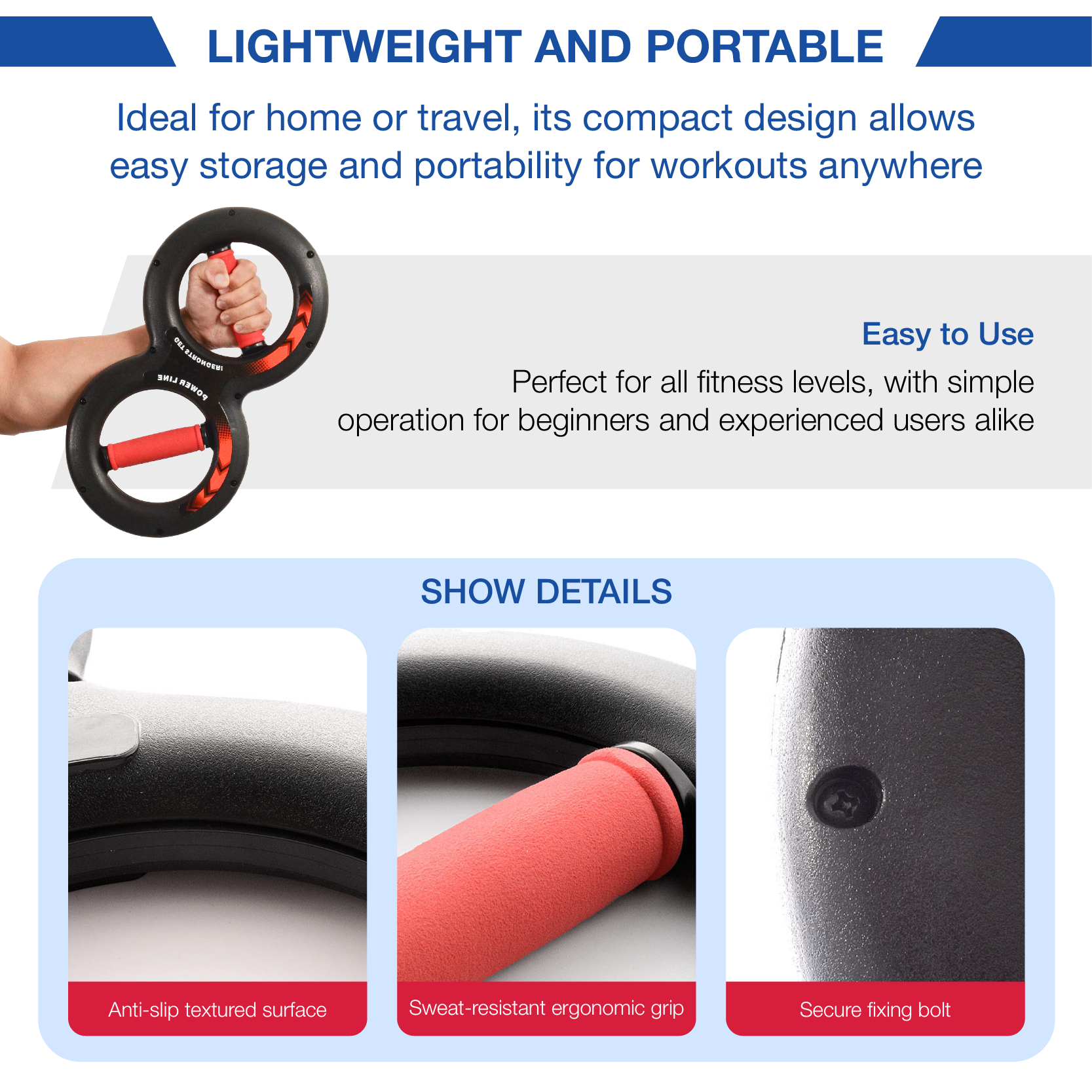 PowerGrip Handgelenktrainer | Kraft aufbauen, Leistung verbessern