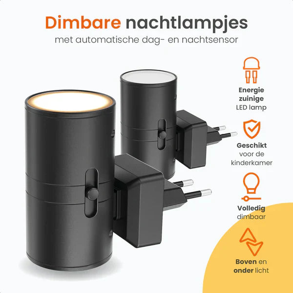 LuxeGlow Dimmbares Nachtlicht | Elegante Beleuchtung für eine stimmungsvolle Atmosphäre