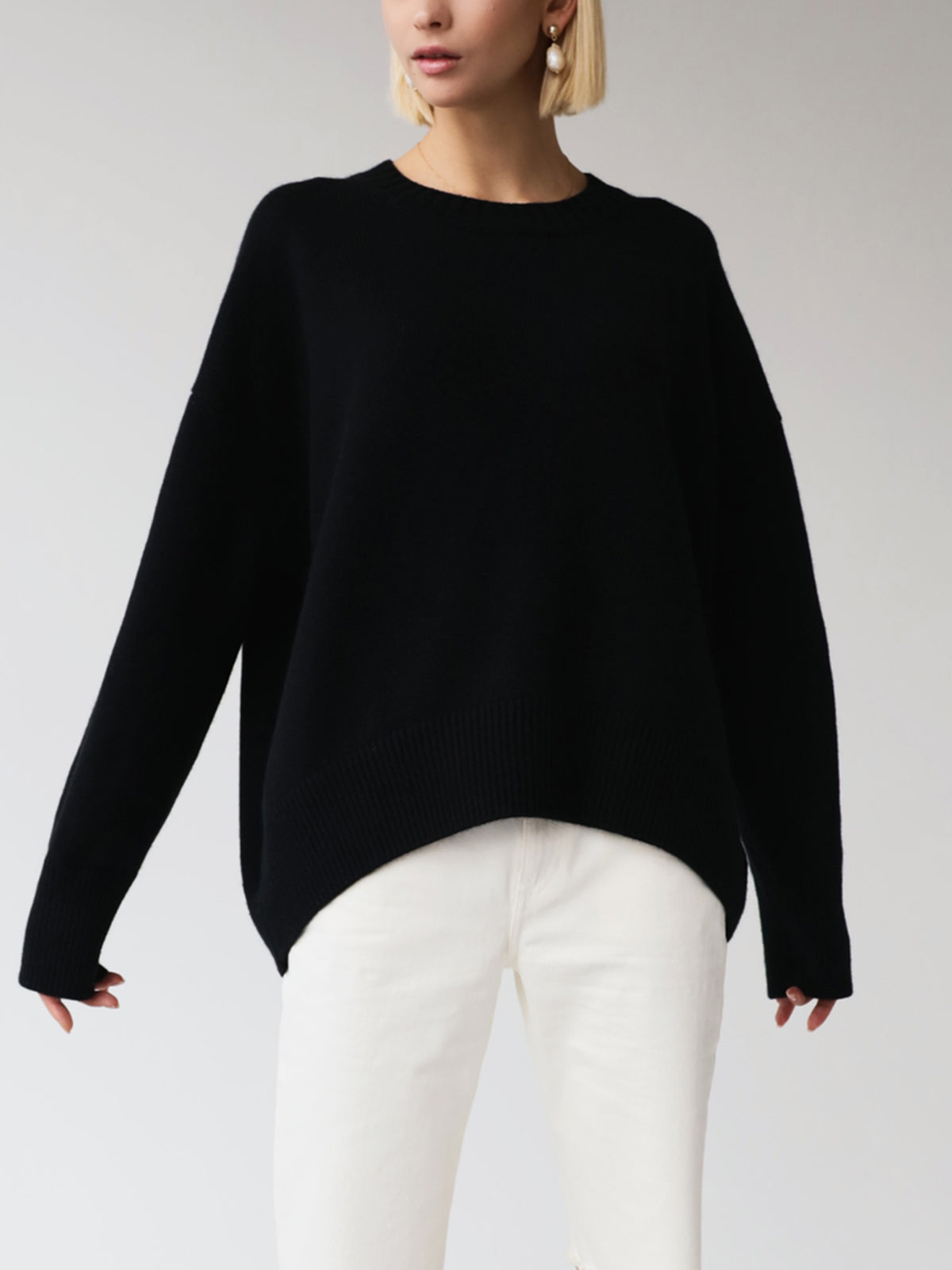 CozyNest Oversized-Strickpullover | Luxuriös weicher Pullover für ultimativen Komfort und Stil