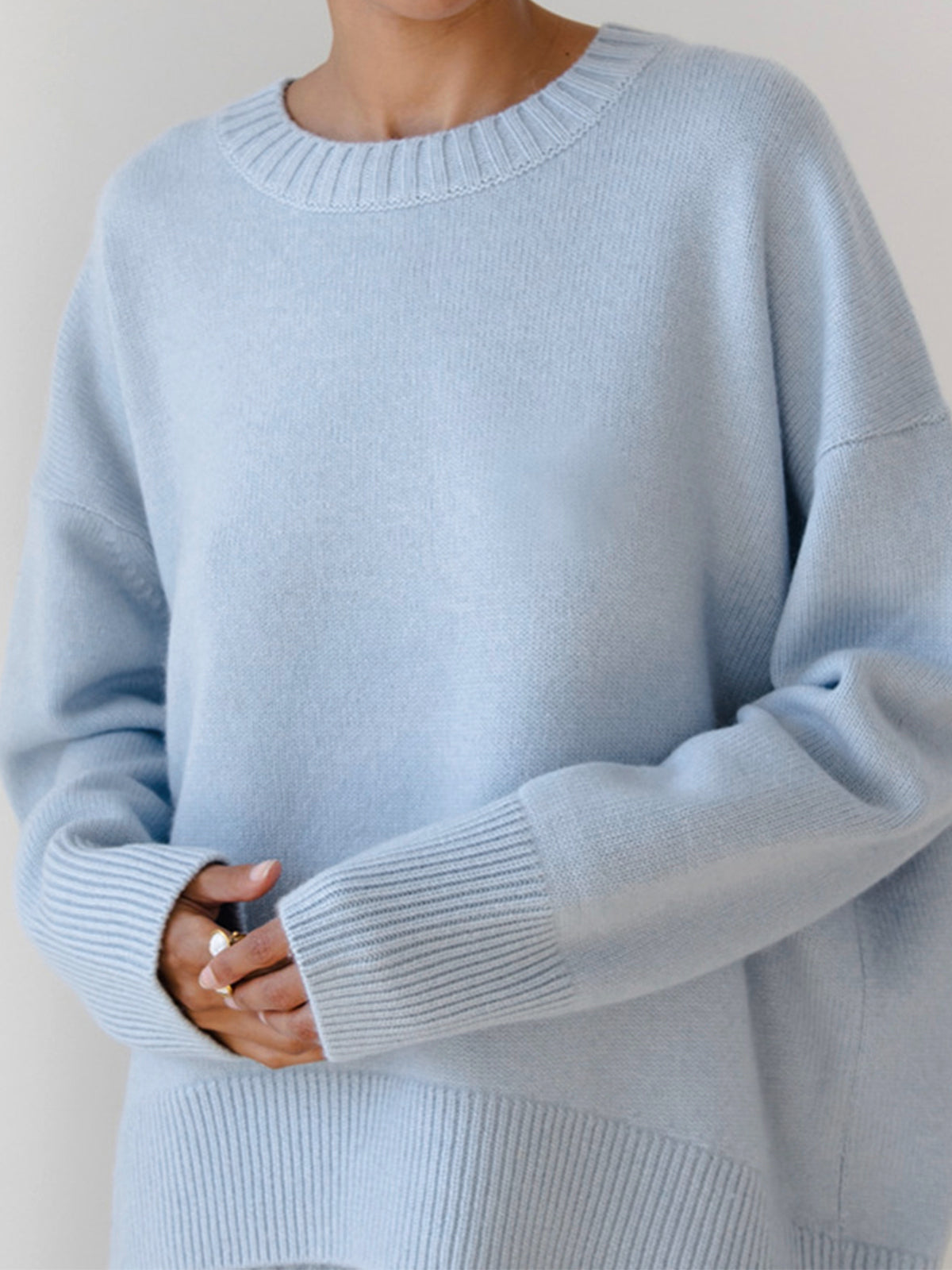 CozyNest Oversized-Strickpullover | Luxuriös weicher Pullover für ultimativen Komfort und Stil