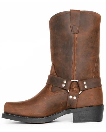FORGEDSTEEL – Robuste Herrenstiefel mit Geschirr und wasserdichtem Leder