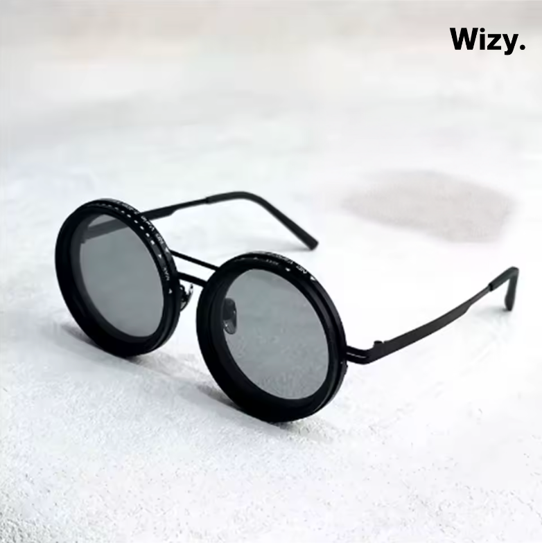 ShadowSunglasses | Sonnenbrillen mit Schwarzen Gläsern Stilvoller UV-Schutz Mode
