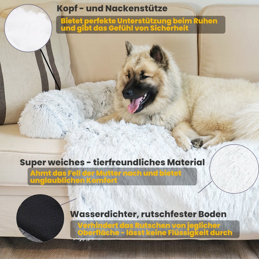 PawsyPillow | Waschbares, warmes und wasserdichtes Herbstkissen für deinen Hund