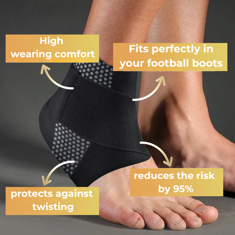 FlexiGuard Knöchelstütze – Leicht, Atmungsaktiv & Geeignet für Sportschuhe