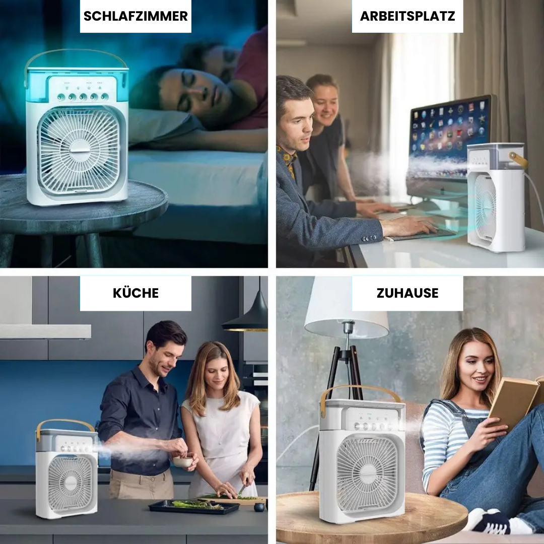 Tragbare Mini-Klimaanlage Kompakte Kühl Einheit