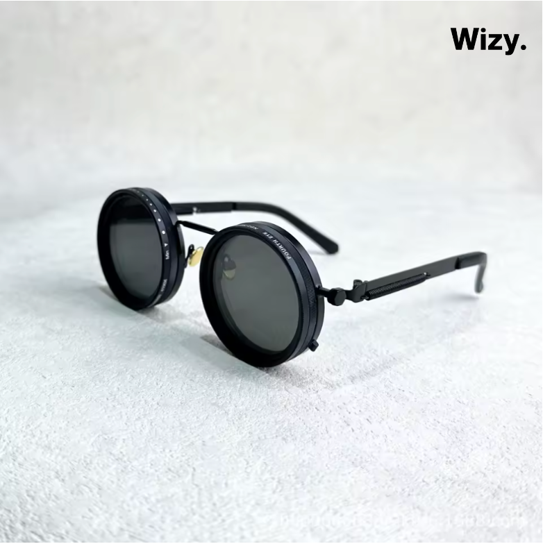 ShadowSunglasses | Sonnenbrillen mit Schwarzen Gläsern Stilvoller UV-Schutz Mode