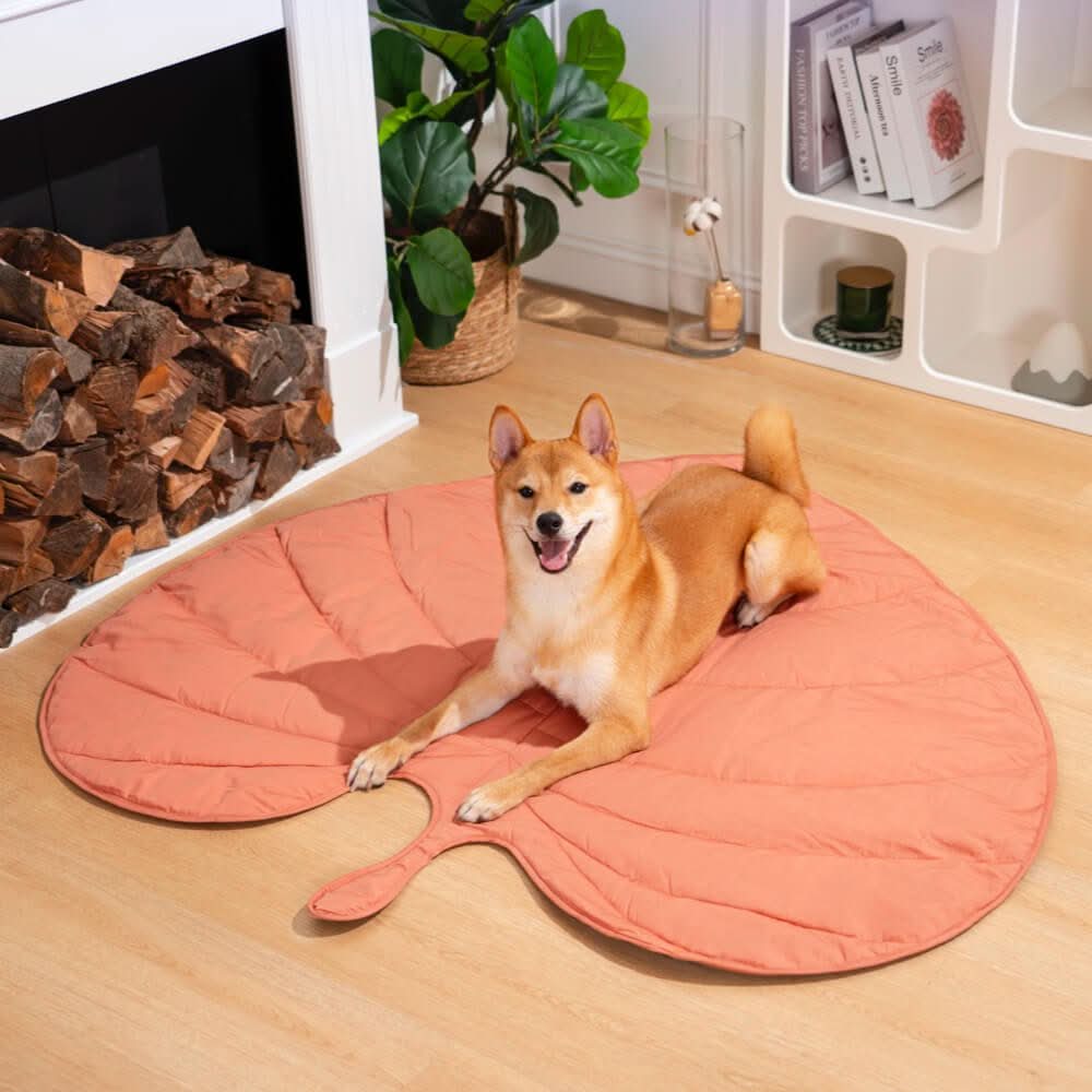 BladNest Hundedecke – Komfortable Blattformige Decke aus Baumwolle und Polyester