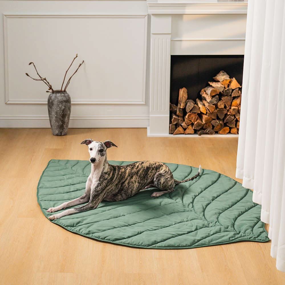 BladNest Hundedecke – Komfortable Blattformige Decke aus Baumwolle und Polyester