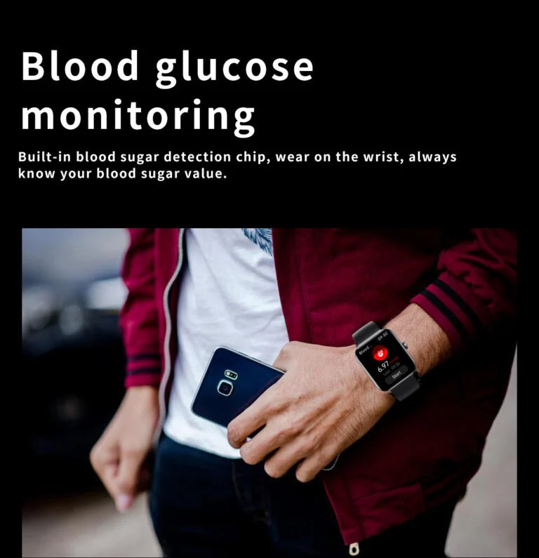 Blutzuckerüberwachungs-Smartwatch
