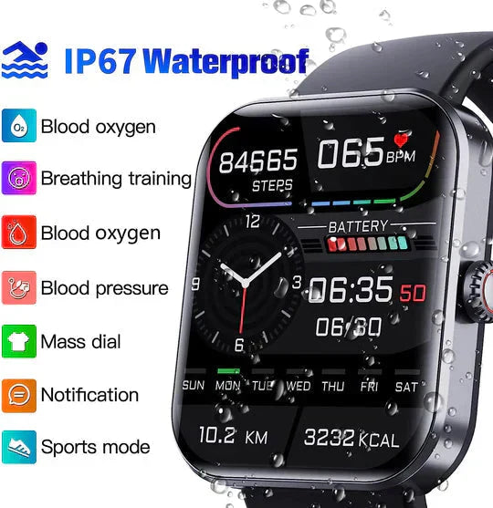 Blutzuckerüberwachungs-Smartwatch