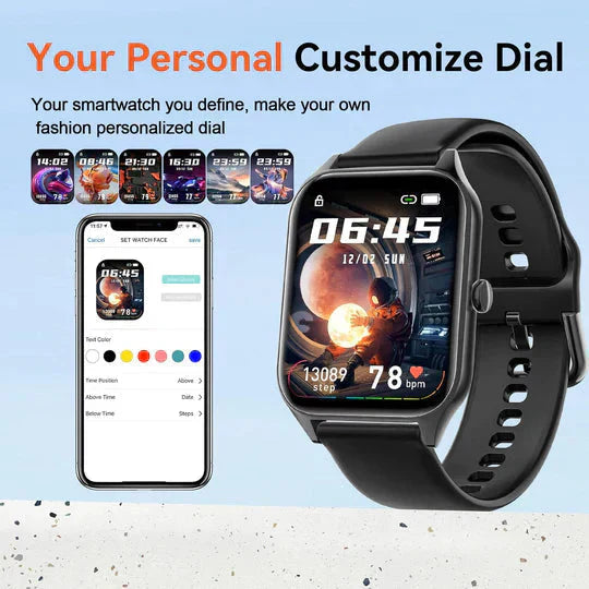 Blutzuckerüberwachungs-Smartwatch