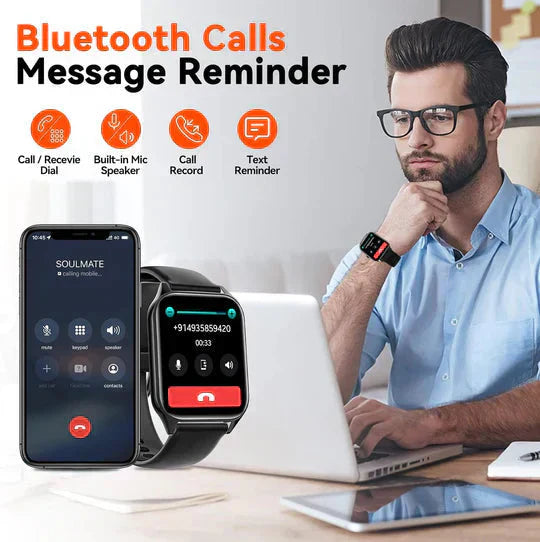 Blutzuckerüberwachungs-Smartwatch