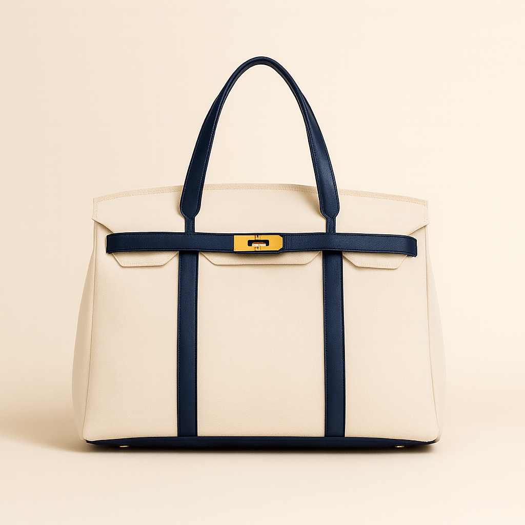 BowLift | Premium Canvas Shopper mit verstärkten Stahl-Details