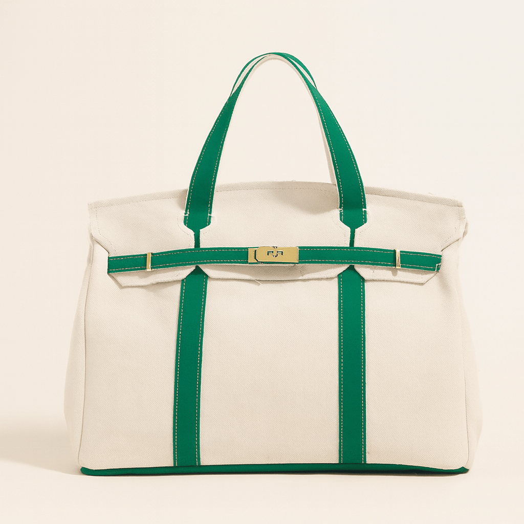 BowLift | Premium Canvas Shopper mit verstärkten Stahl-Details