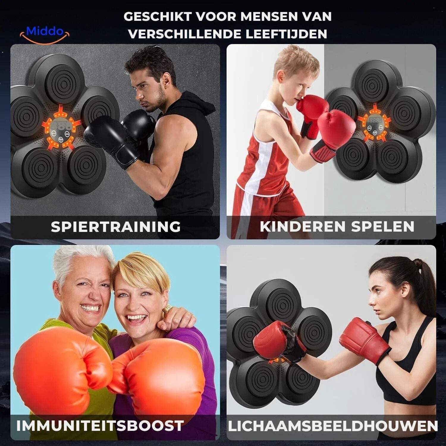 FitFun Musik Box | Spielerisches Fettverbrennen für die ganze Familie