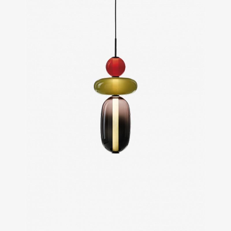 Zuckerfreies Glas Pendelleuchte