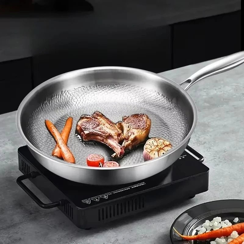 COOKVION – Titangehämmerte Antihaft-Bratpfanne Für Induktionsherde Und Moderne Küchen