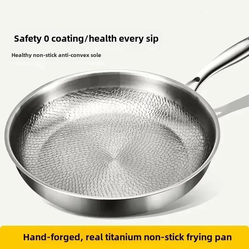 COOKVION – Titangehämmerte Antihaft-Bratpfanne Für Induktionsherde Und Moderne Küchen