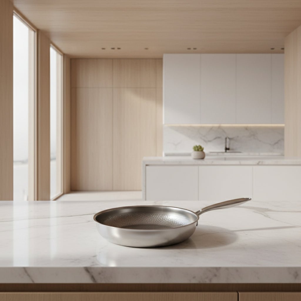COOKVION – Titangehämmerte Antihaft-Bratpfanne Für Induktionsherde Und Moderne Küchen