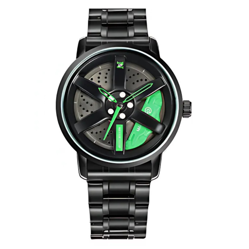 LuxeMontre | Automatische Herrenarmbanduhr – Lederband – elegantes Design – fortschrittliches mechanisches Werk