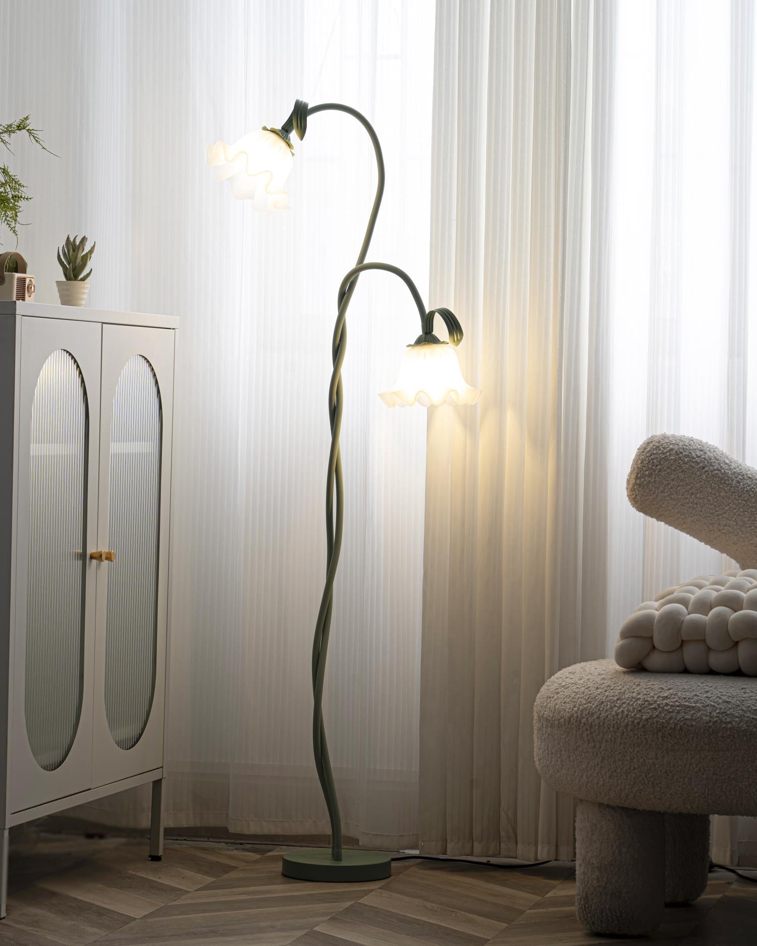 Calla Blumen Stehlampe