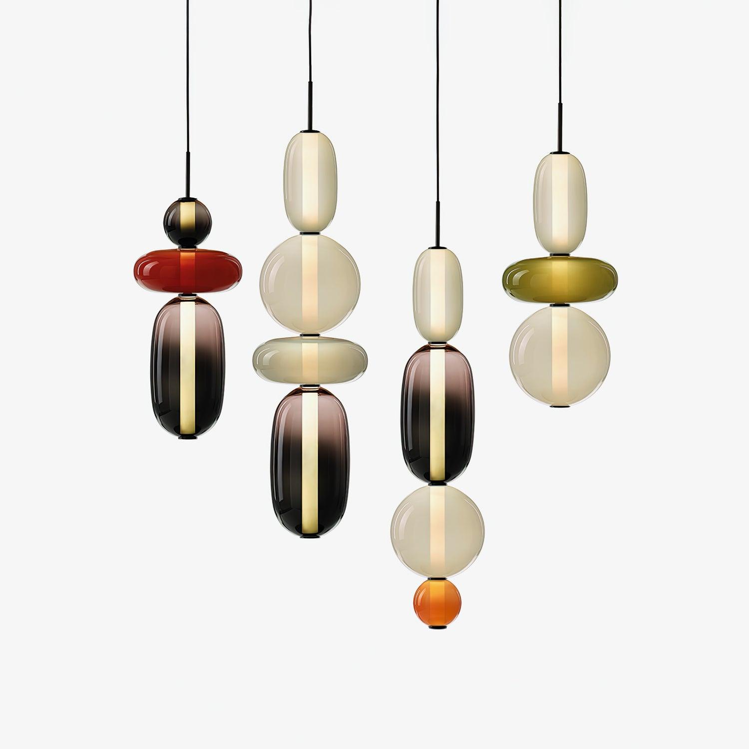 Zuckerfreies Glas Pendelleuchte