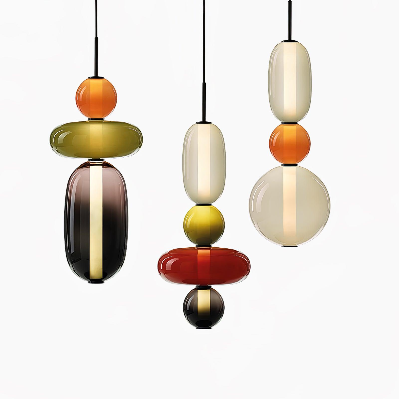 Zuckerfreies Glas Pendelleuchte