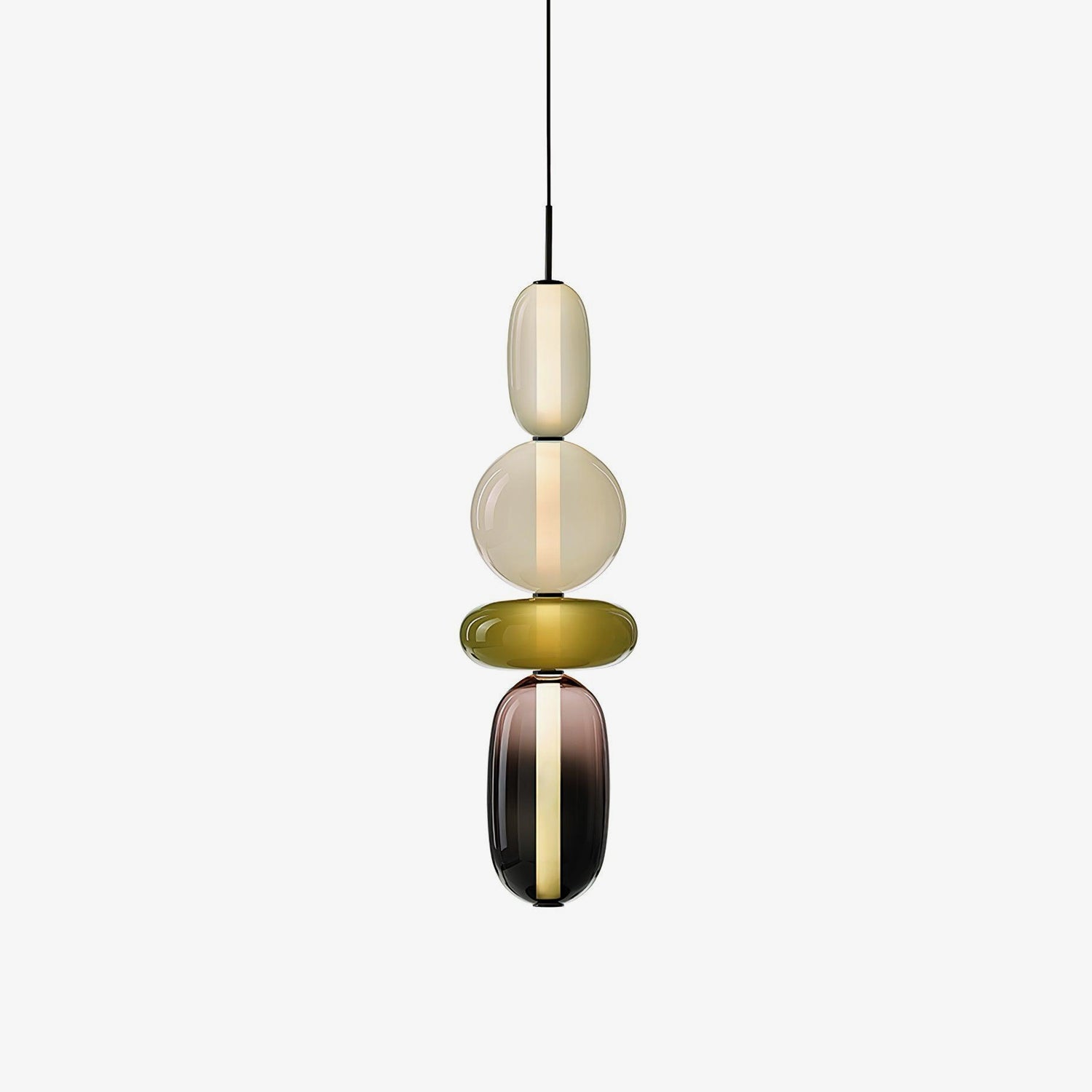 Zuckerfreies Glas Pendelleuchte
