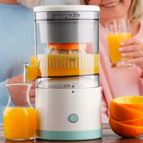 QuickJuice Saftpresse | Wiederaufladbare Tragbare Elektrische Saftpresse