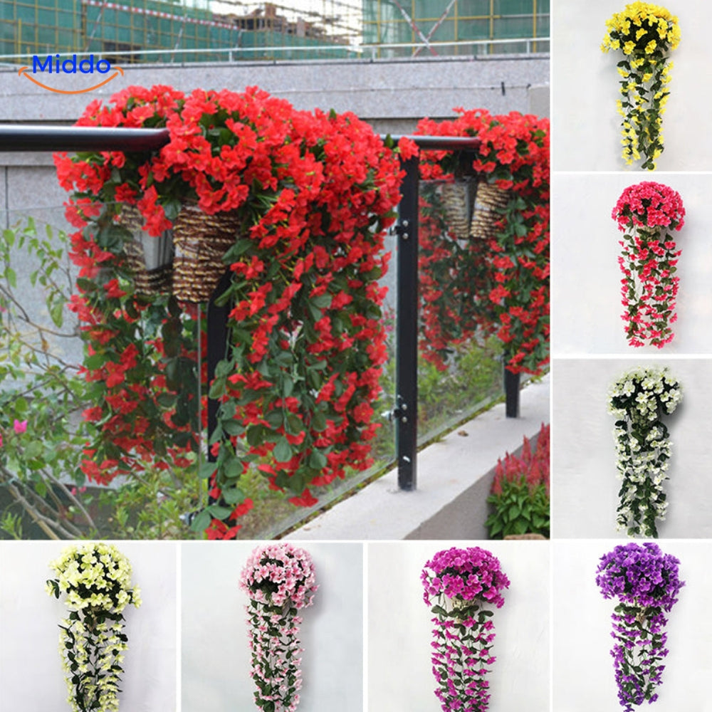 OrchidElegance Kunstblumen Cascade | Stilvolle Kunstorchideen für jeden Anlass und jede Saison