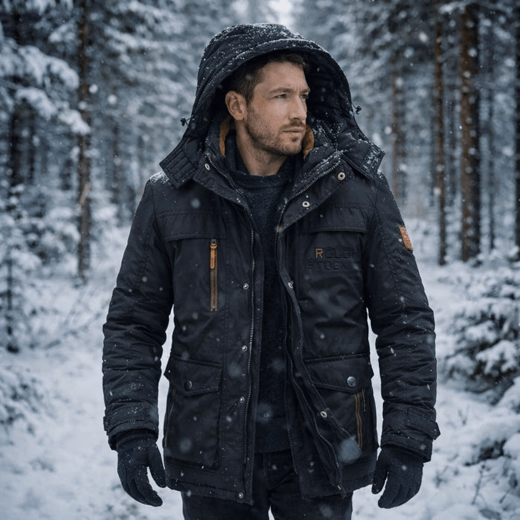 FROSTGUARD – Wattierter Parka für Wärme & Schutz an Kalten Tagen