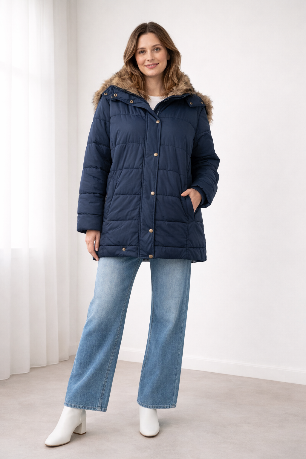 Luxuriöse und bequeme Jacke