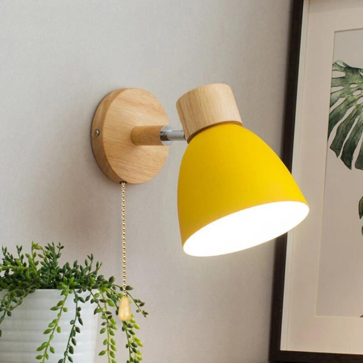 ChromaWood | Stilvolles Nordisches Design Wandleuchte