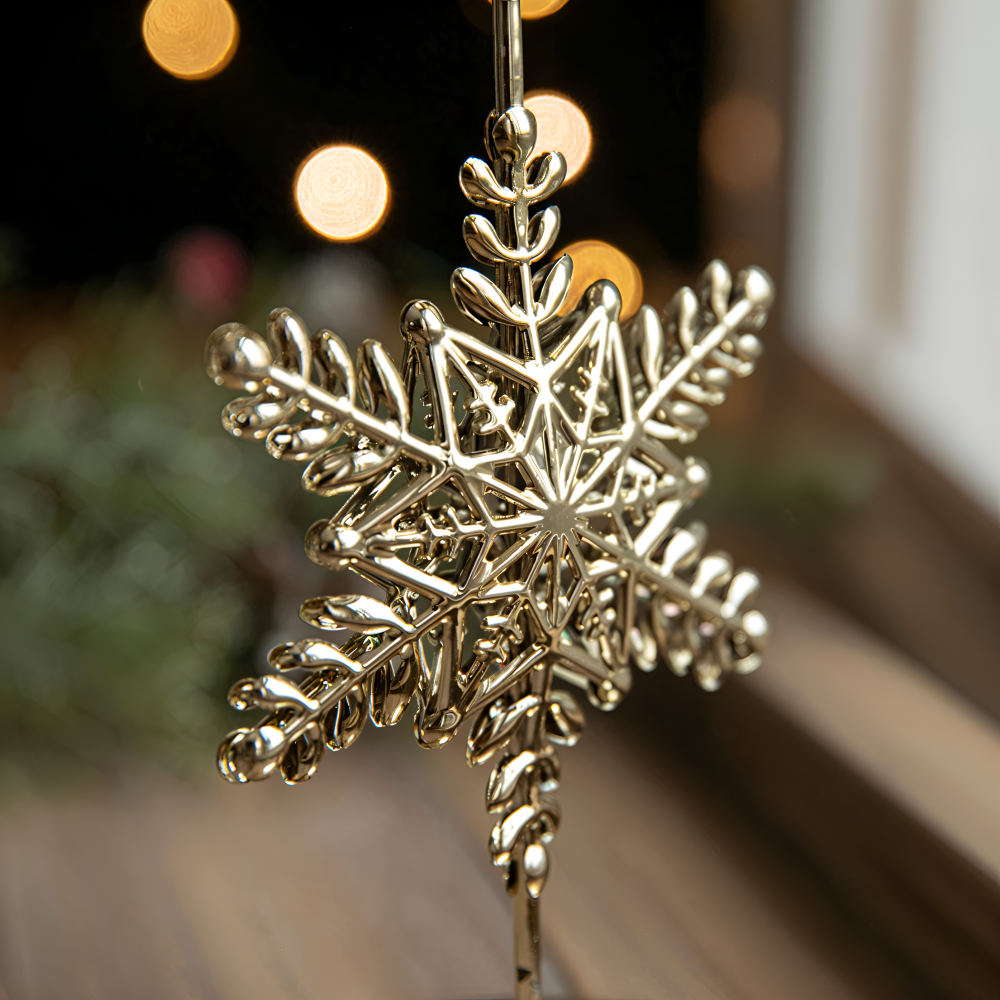 Vintage Goldene Weihnachtskerzenhalter – Stimmungsvolle Dekorative Tischdekoration