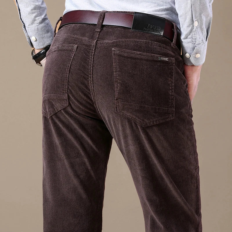 RibFlex Corduroy Hose für Herren – Bequemer Stretch & Zeitloses Design