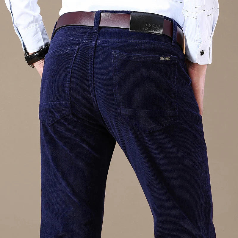 RibFlex Corduroy Hose für Herren – Bequemer Stretch & Zeitloses Design