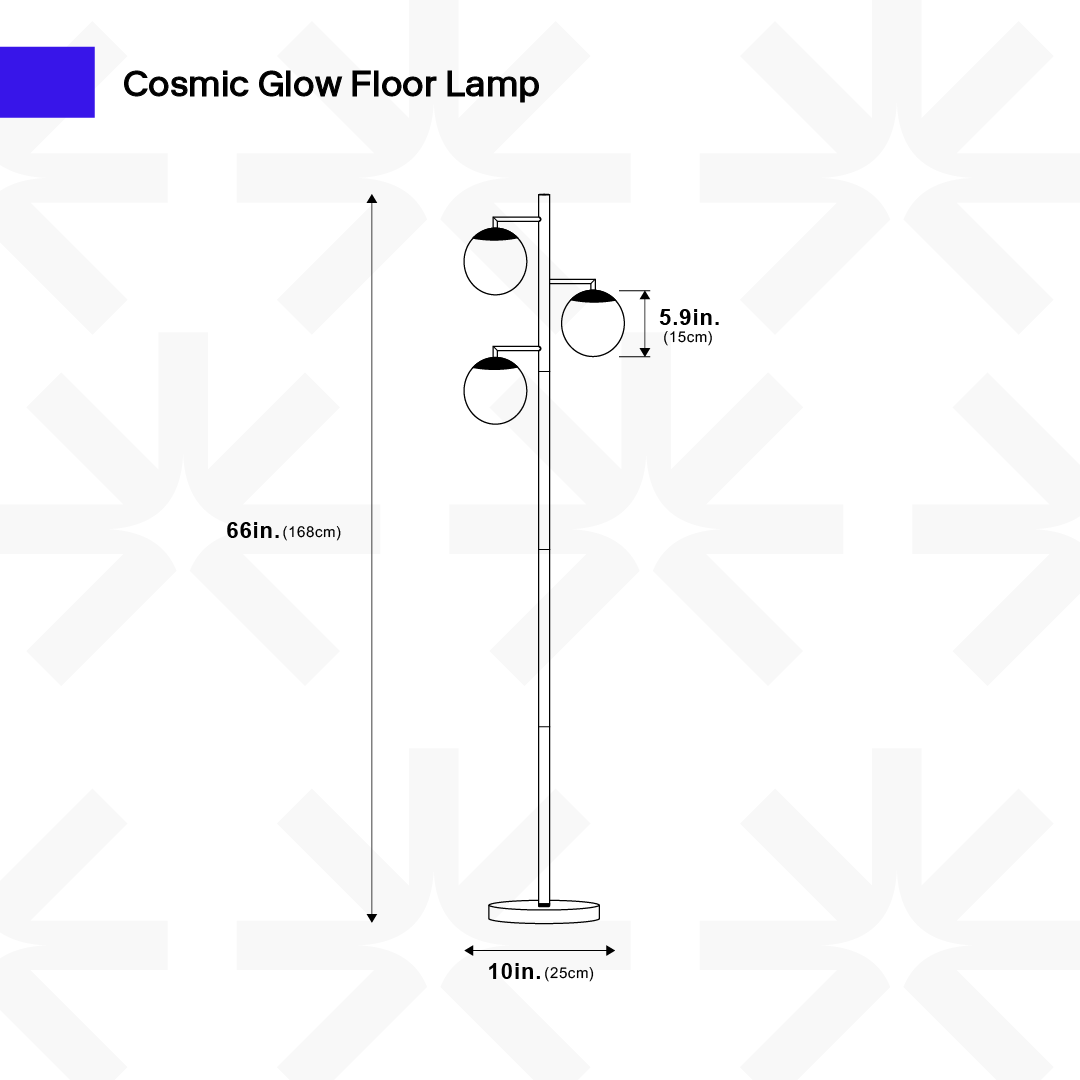 Kosmische Glanz Stehlampe